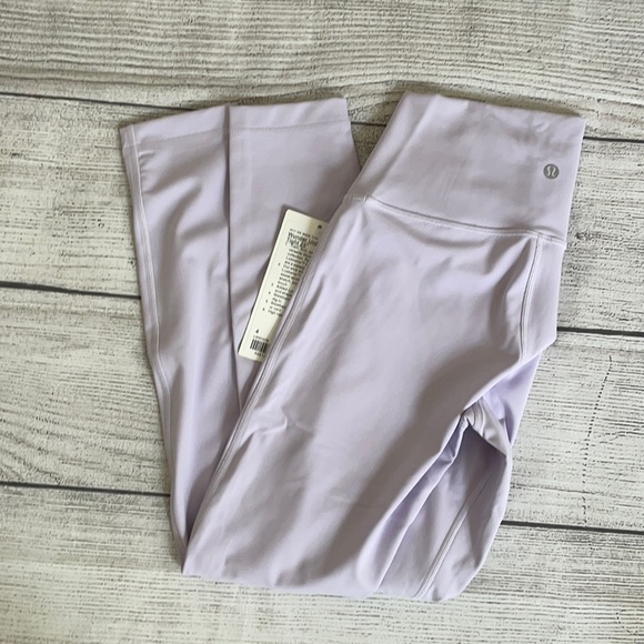 NWT LULULEMON LAVENDER WUNDER UNDER LEGGINGS 25" 4 - Picture 5 of 10